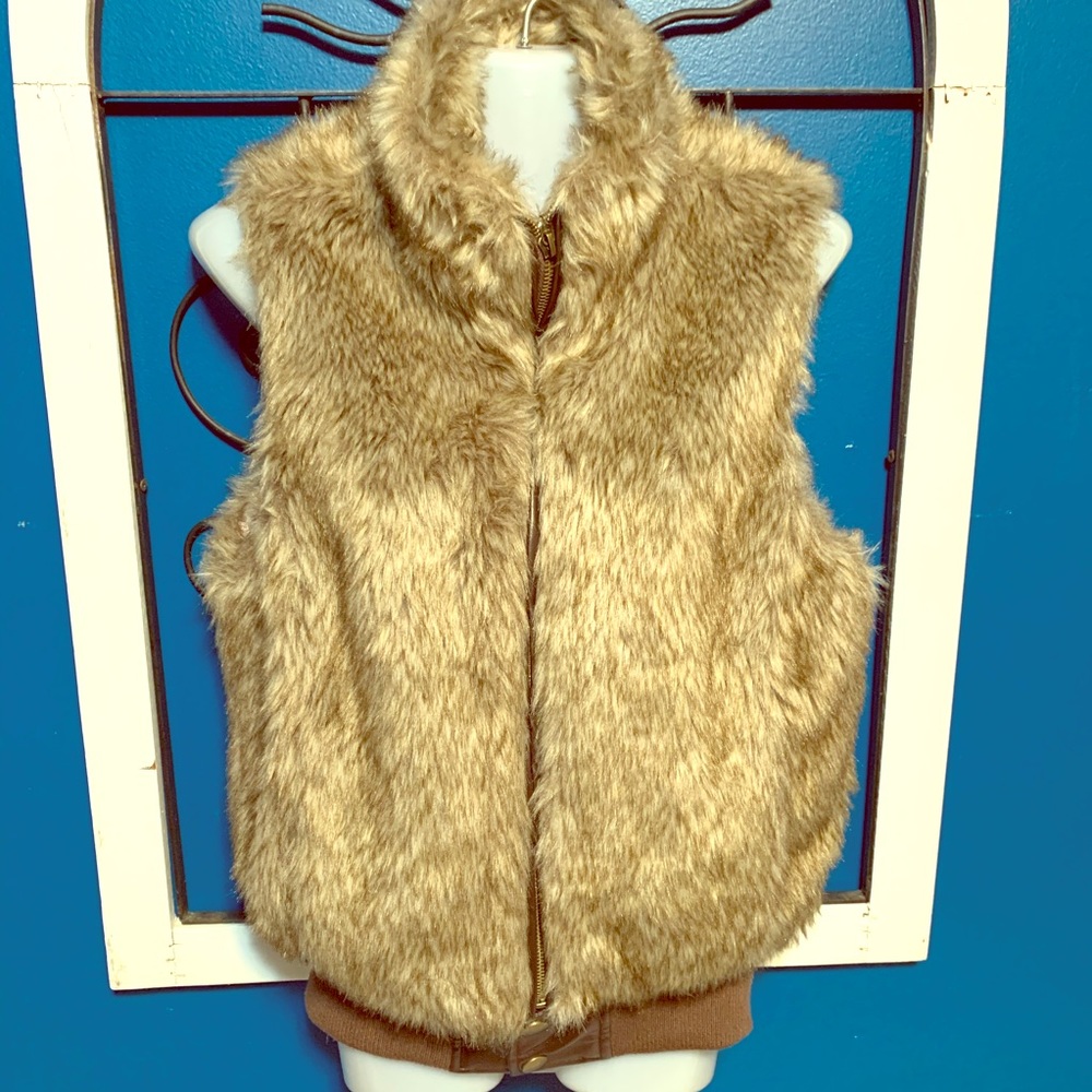 Beautiful faux fur vest